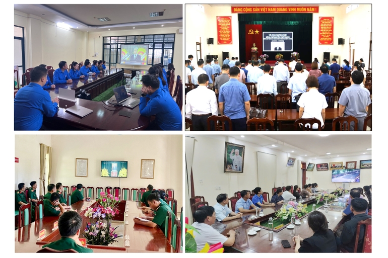 Bắc Kạn: Các địa phương, đơn vị tổ chức theo dõi Lễ Quốc tang Tổng Bí thư Nguyễn Phú Trọng
